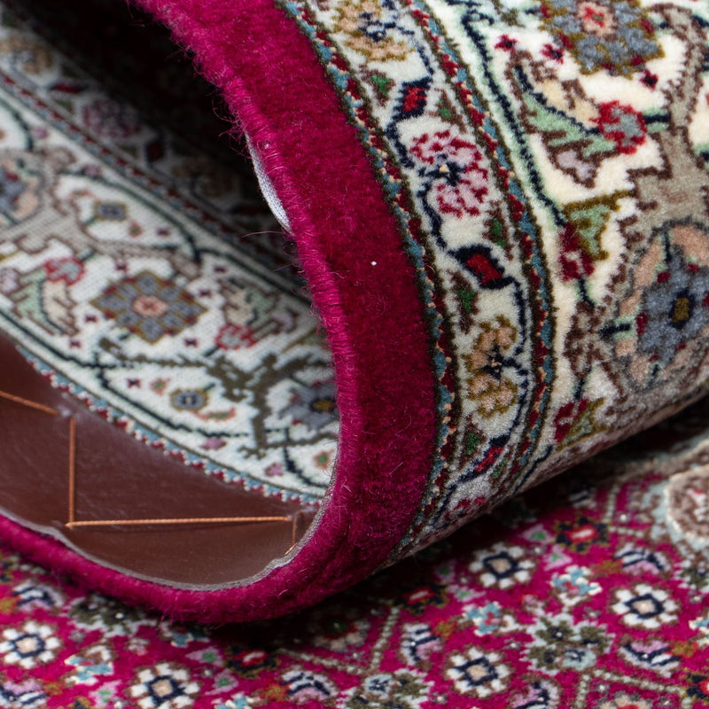 Tapis de couloir Tapis persan - Tabriz - 344 x 80 cm - rouge foncé