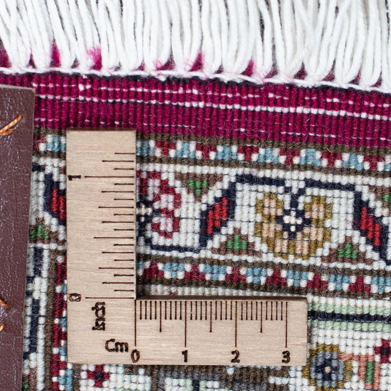 Tapis de couloir Tapis persan - Tabriz - 344 x 80 cm - rouge foncé