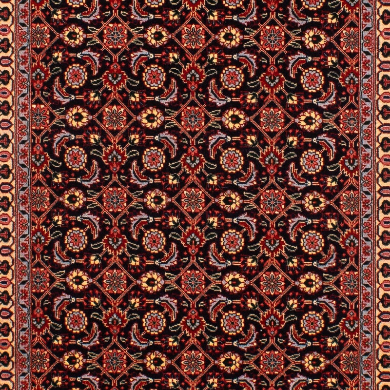Tapis de couloir Tapis persan - Tabriz - 293 x 74 cm - marron