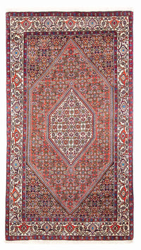 Tapis persan - Bidjar - 190 x 108 cm - rouge clair
