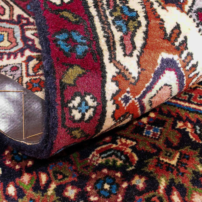 Tapis persan - Bidjar - 190 x 108 cm - rouge clair