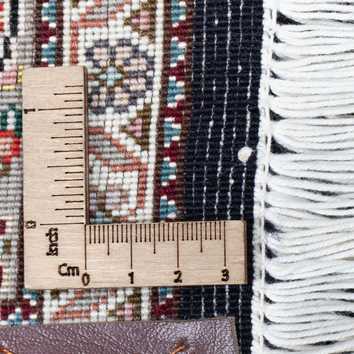 Tapis de couloir Tapis persan - Tabriz - 387 x 82 cm - multicolore