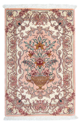 Tapis persan - Tabriz - Royal - 92 x 59 cm - rouge clair