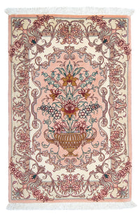 Tapis persan - Tabriz - Royal - 92 x 59 cm - rouge clair