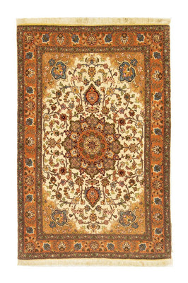 Tapis persan - Tabriz - Royal - 158 x 102 cm - beige