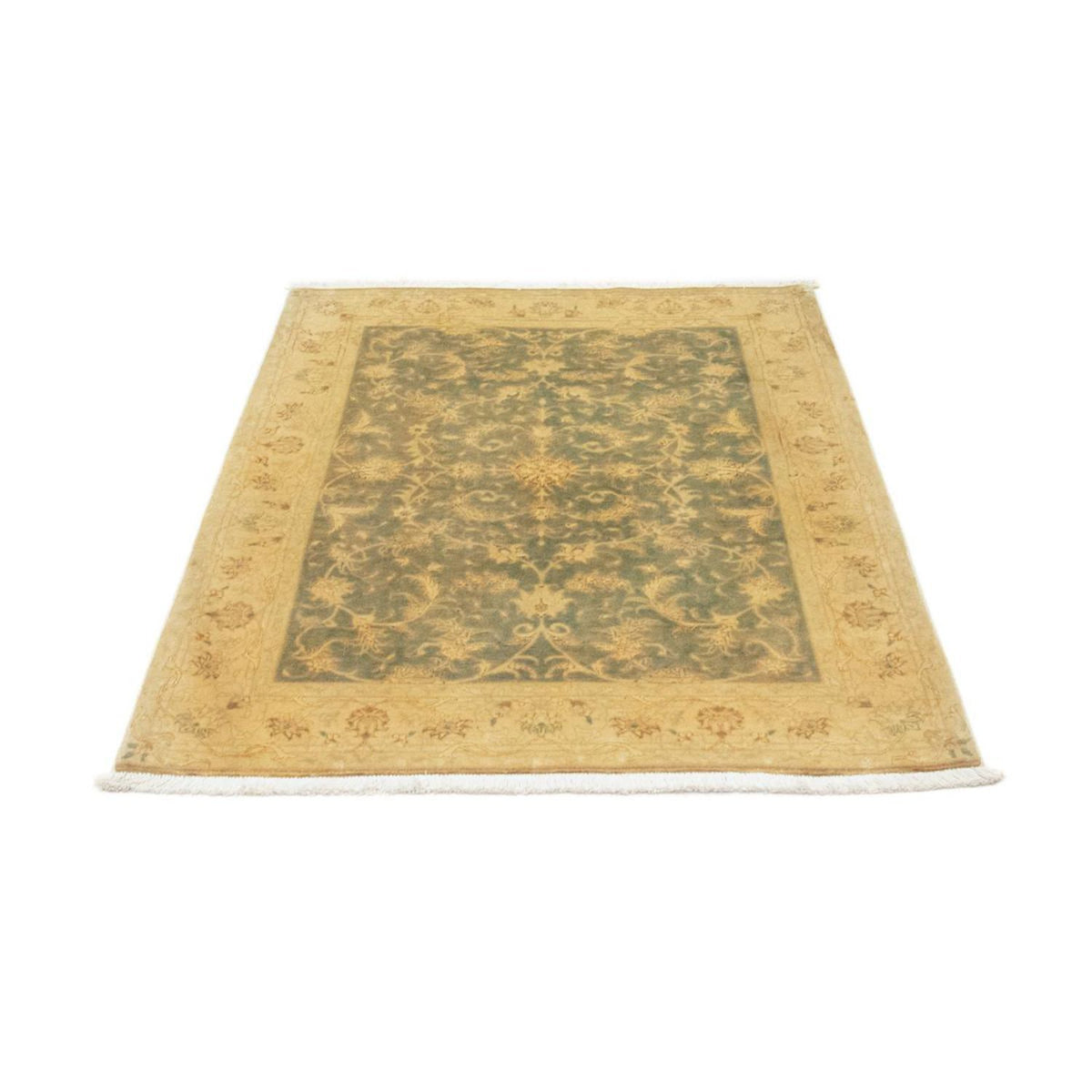 Tapis persan - Tabriz - Royal - 144 x 99 cm - vert