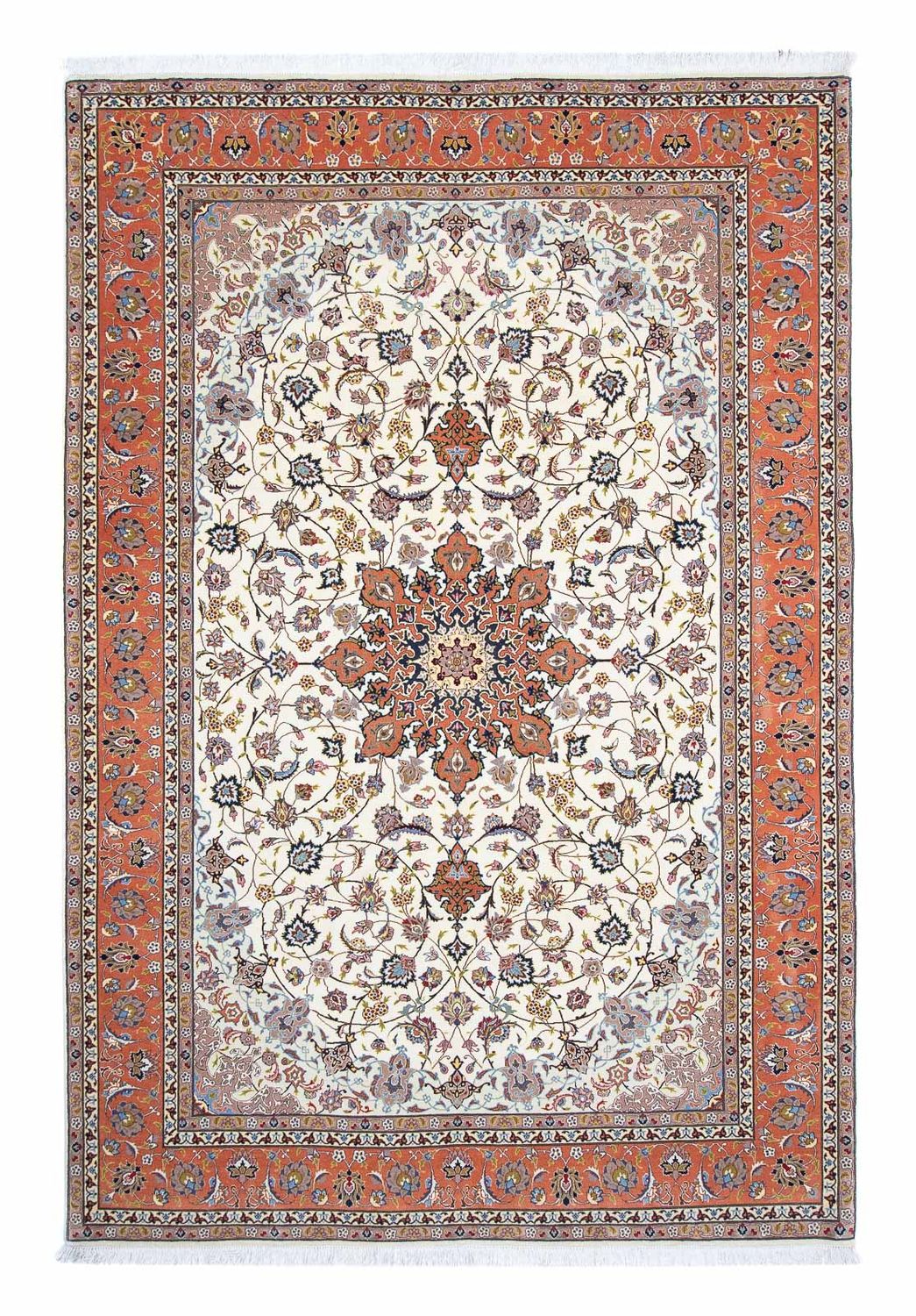 Tapis persan - Tabriz - Royal - 298 x 200 cm - beige