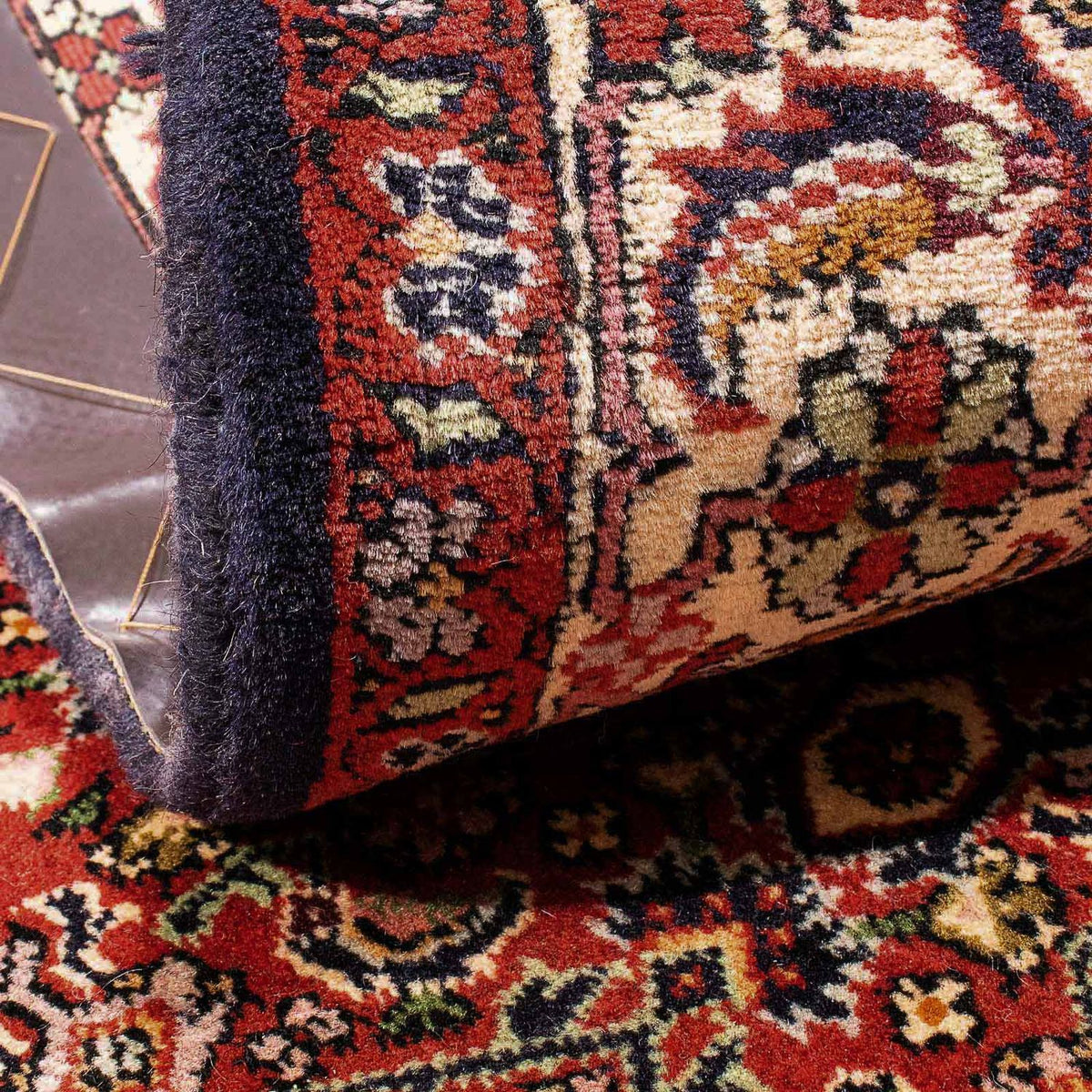 Tapis persan - Bidjar - 184 x 108 cm - rouille