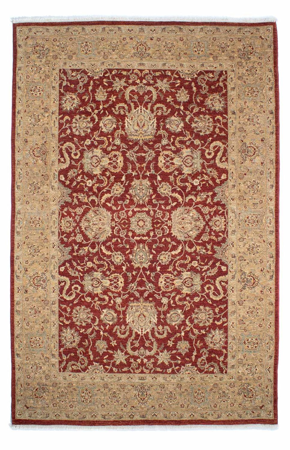 Tapis Ziegler - 269 x 177 cm - rouge foncé