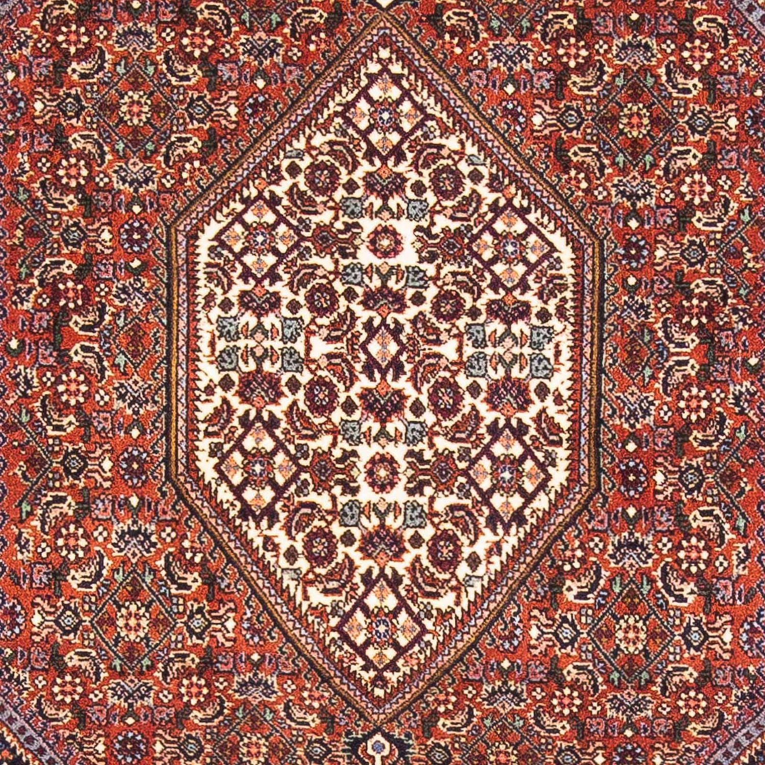 Tapis persan - Bidjar - 152 x 105 cm - rouge