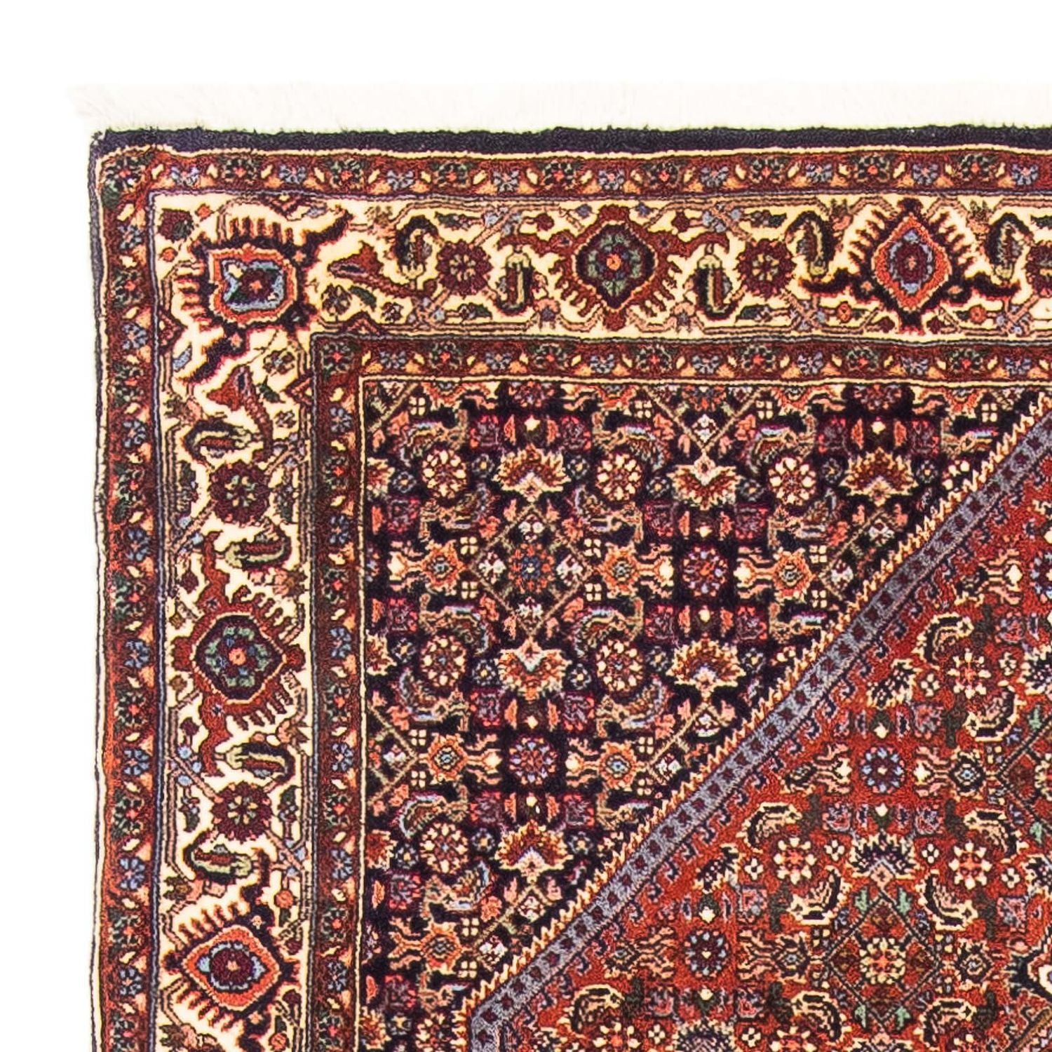 Tapis persan - Bidjar - 152 x 105 cm - rouge