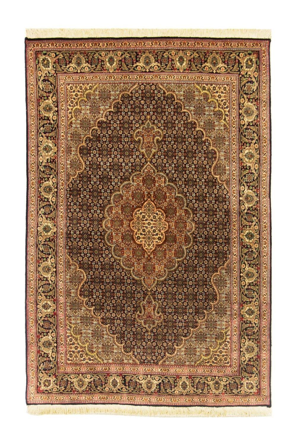 Tapis persan - Tabriz - Royal - 150 x 100 cm - noir