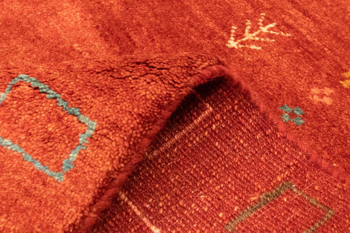 Tapis Gabbeh - Persan - 220 x 170 cm - rouge