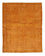 Tapis Gabbeh - Persan - 193 x 151 cm - or