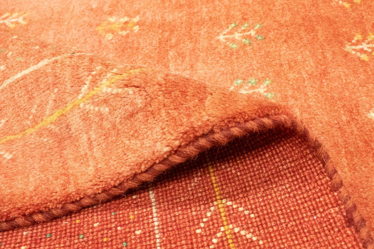 Tapis Gabbeh - Persan - 202 x 151 cm - rouille