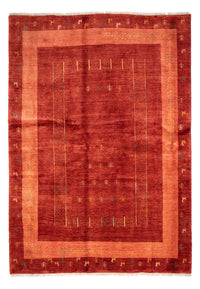 Tapis Gabbeh - Persan - 229 x 173 cm - rouge foncé