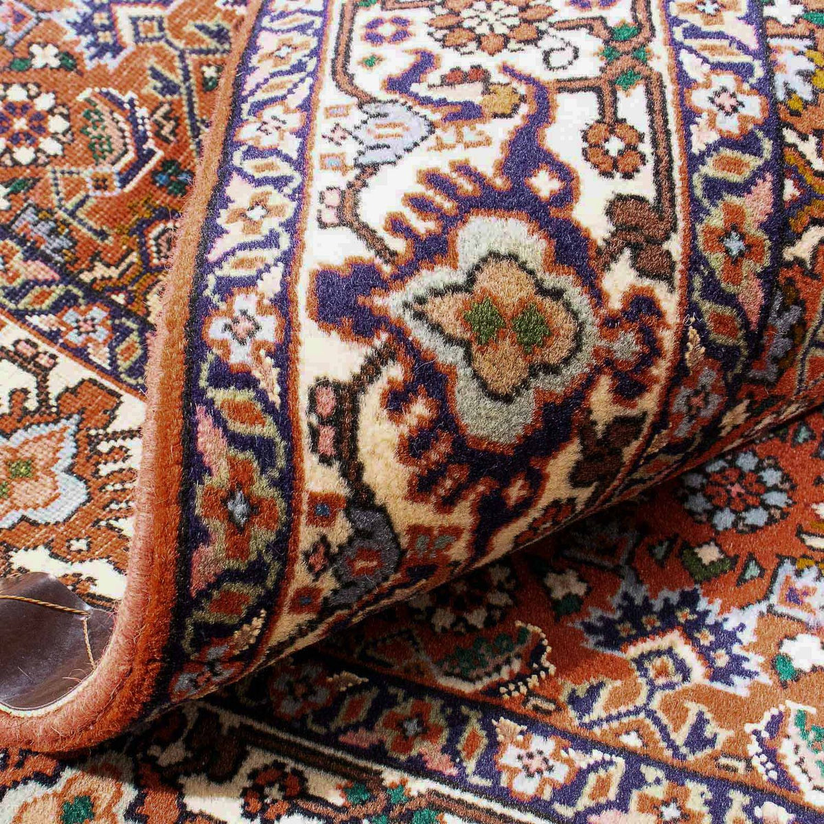 Tapis persan - Bidjar - 160 x 110 cm - orange