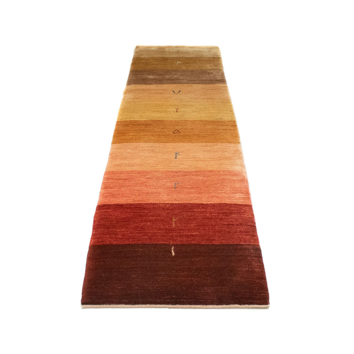 Tapis de couloir Tapis Gabbeh - Persan - 288 x 66 cm - multicolore
