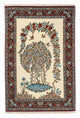 Tapis de Qom Tapis 207x133cm - Tapis persan