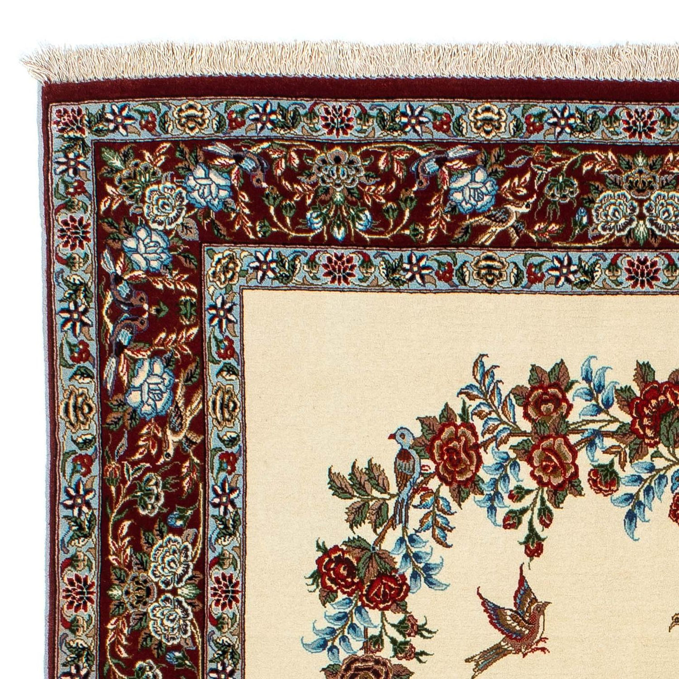 Tapis de Qom Tapis 207x133cm - Tapis persan