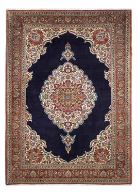 Tapis persan - Nomadic - 233 x 169 cm - bleu foncé