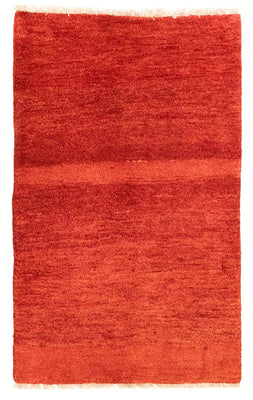 Tapis Gabbeh - Persan - 120 x 74 cm - rouge