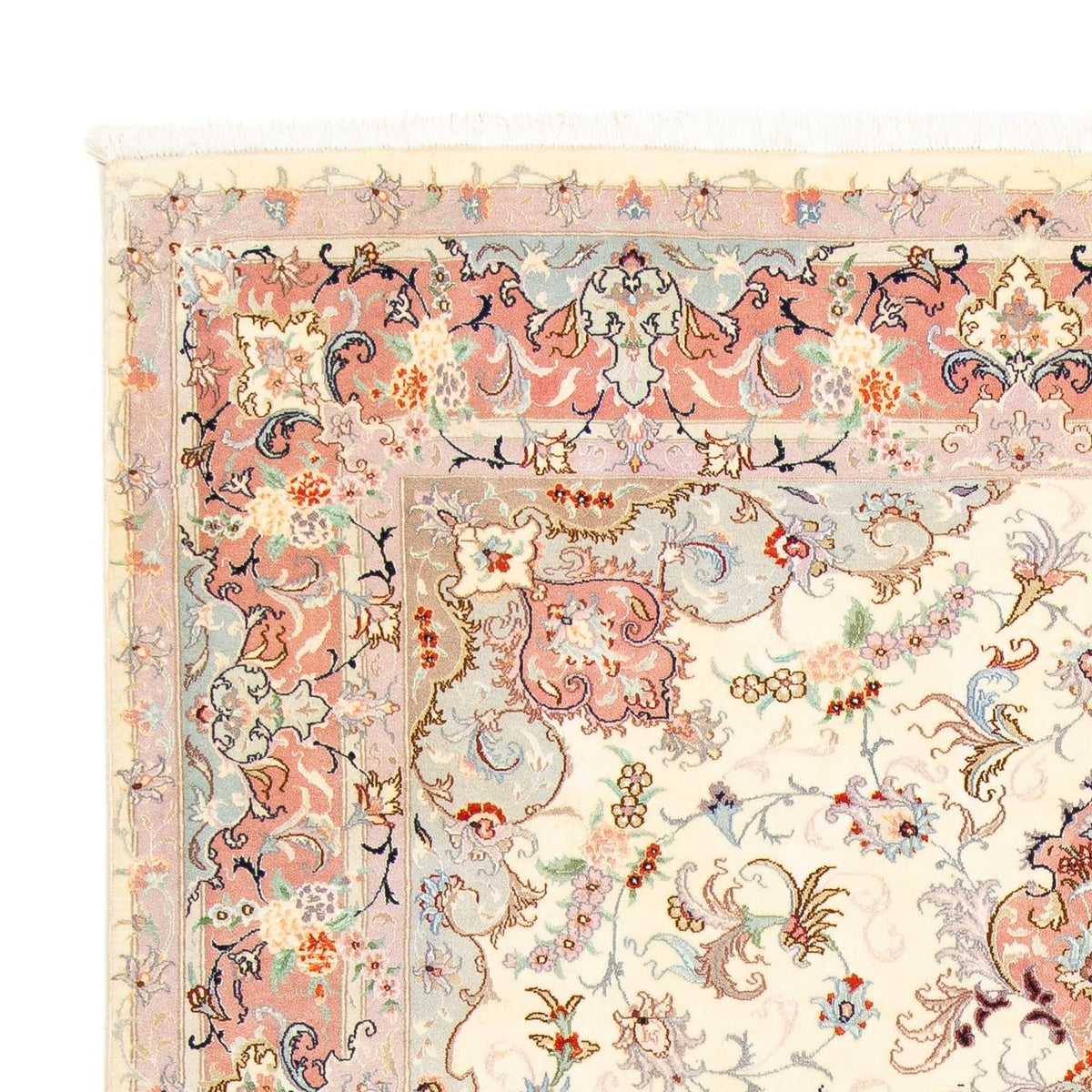 Tapis persan - Tabriz - 292 x 195 cm - beige
