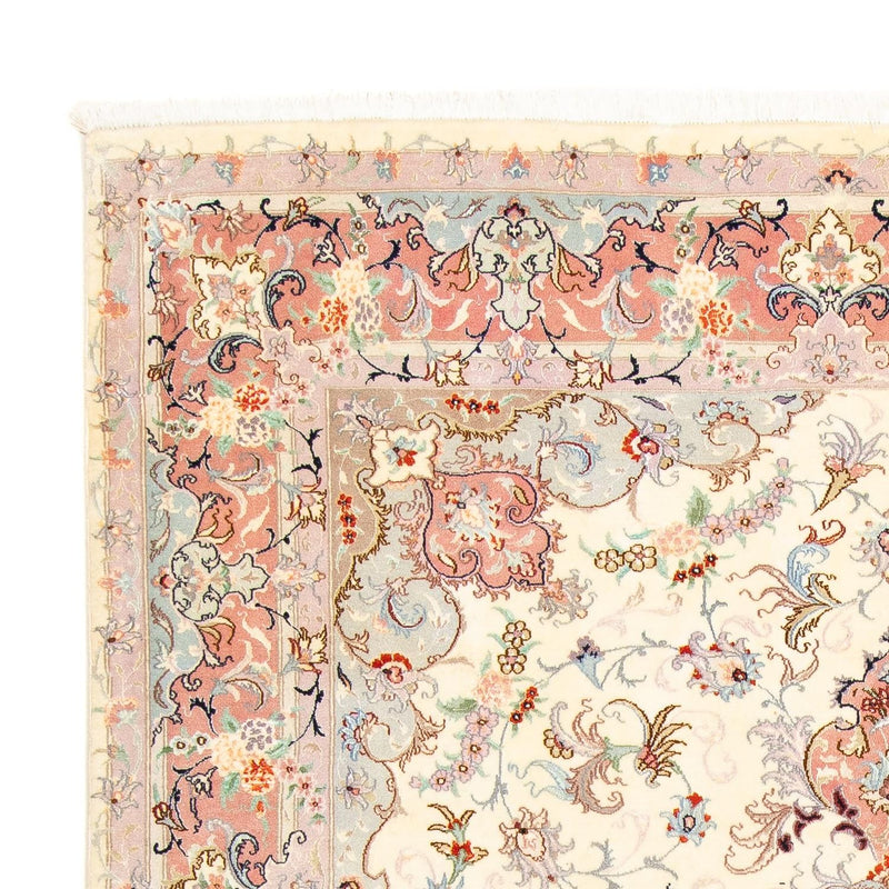 Tapis persan - Tabriz - 292 x 195 cm - beige