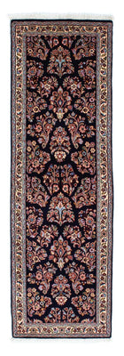 Tapis de couloir Tapis persan - Classique - 212 x 64 cm - bleu foncé