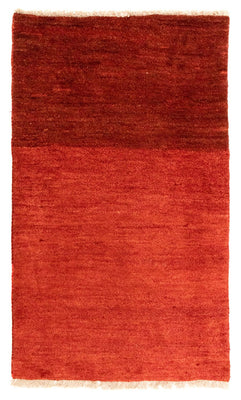 Tapis Gabbeh - Persan - 125 x 73 cm - rouge