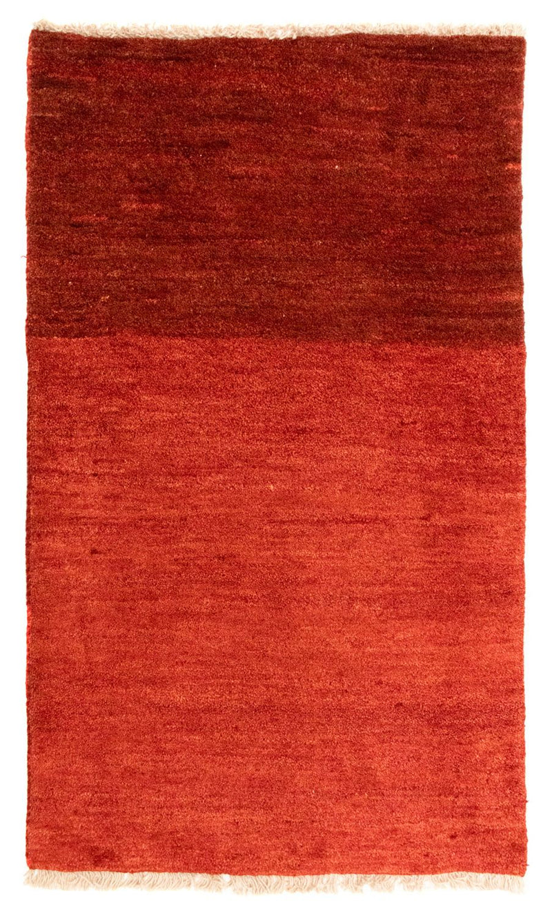 Tapis Gabbeh - Persan - 125 x 73 cm - rouge