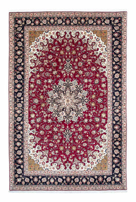 Tapis persan - Tabriz - Royal - 308 x 203 cm - rouge foncé