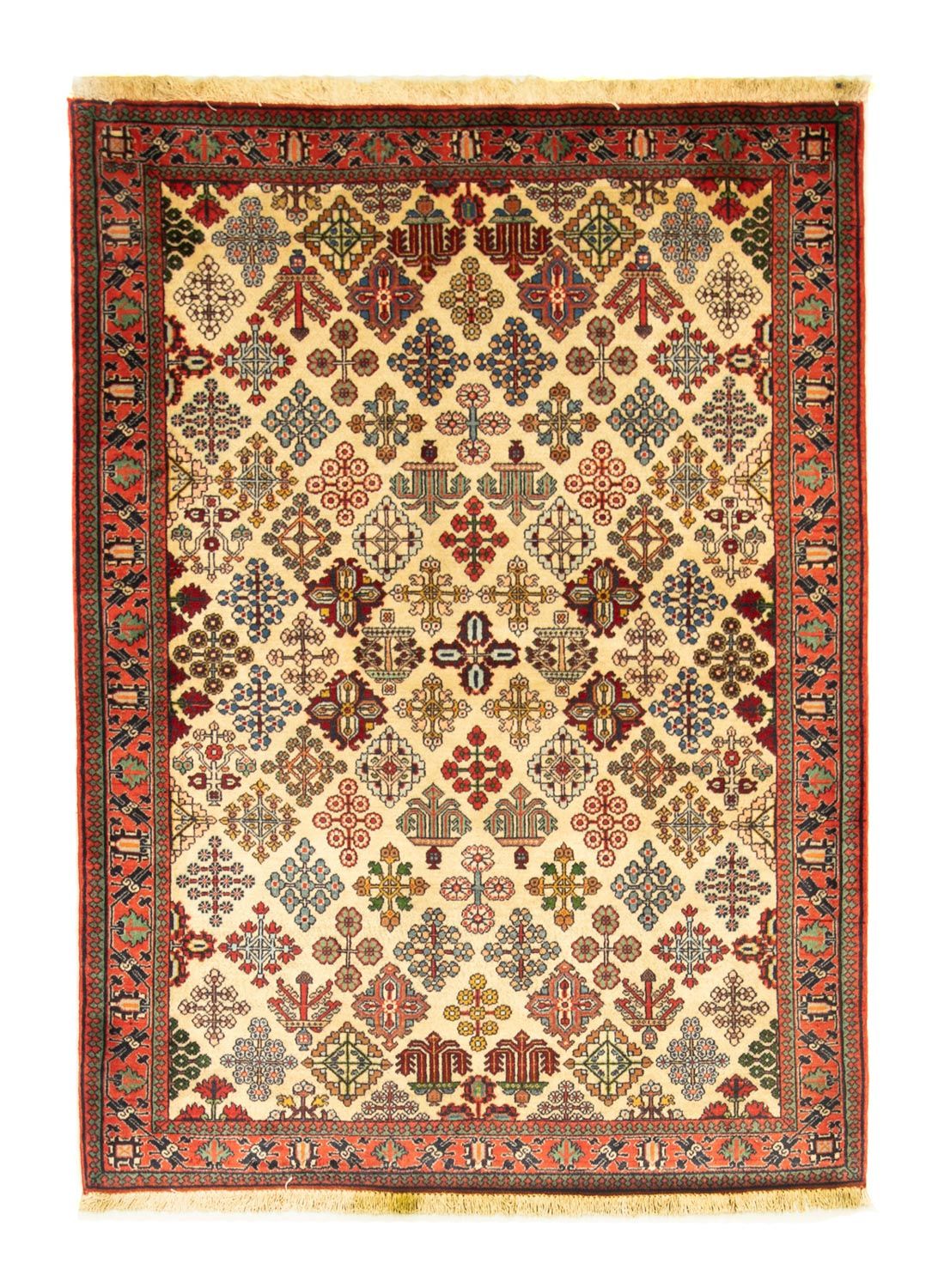 Tapis persan - Nomadic - 159 x 120 cm - beige
