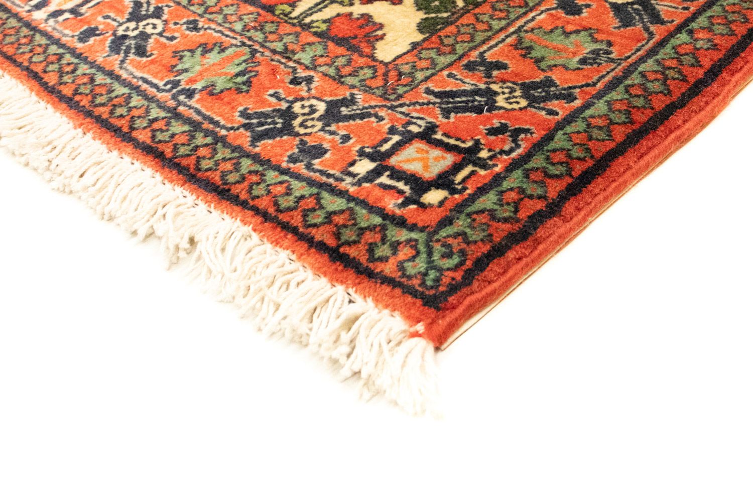 Tapis persan - Nomadic - 159 x 120 cm - beige