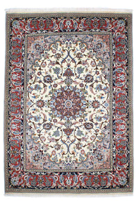 Tapis persan - Ghom - 253 x 180 cm - beige