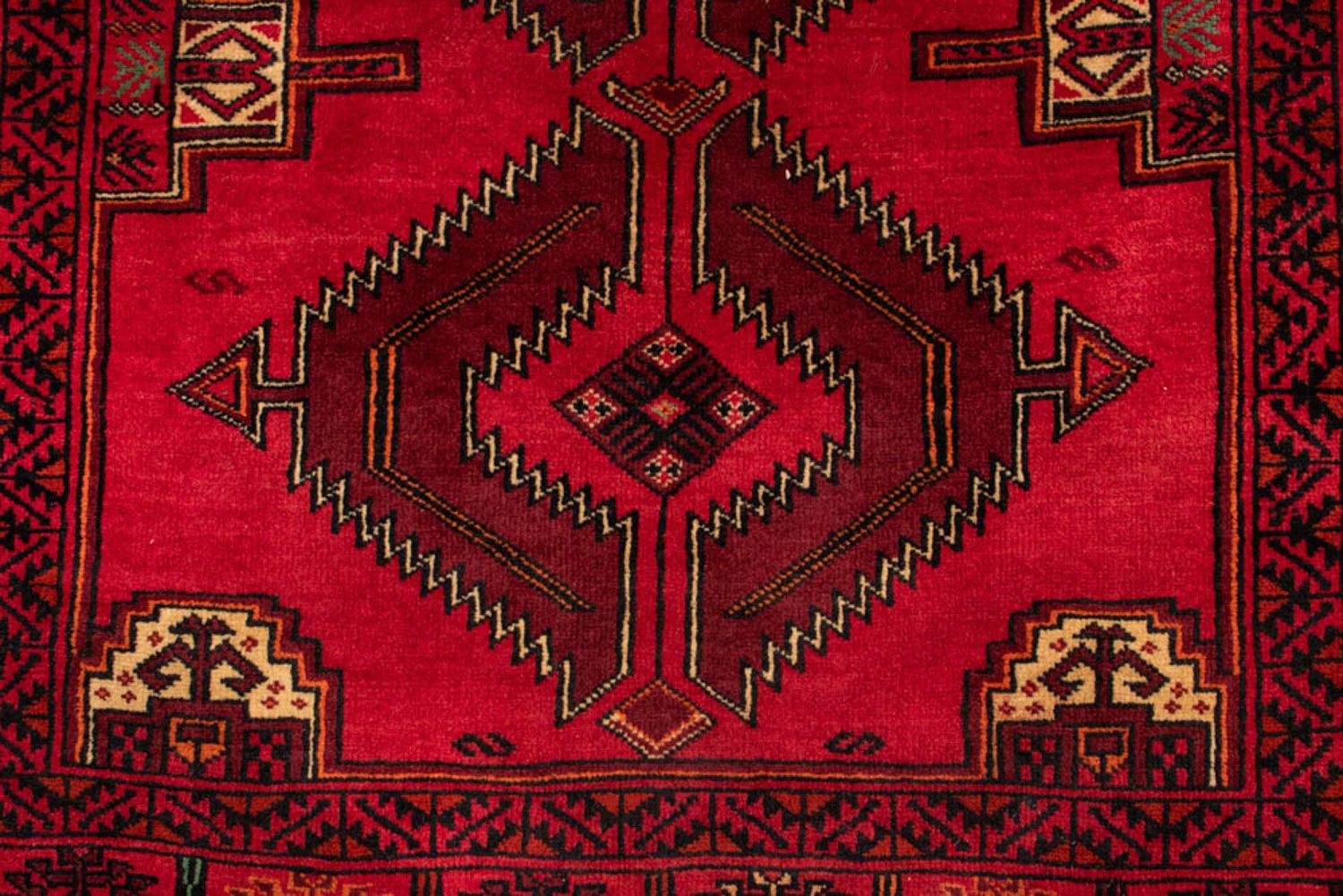 Tapis Belutsch - 217 x 128 cm - multicolore