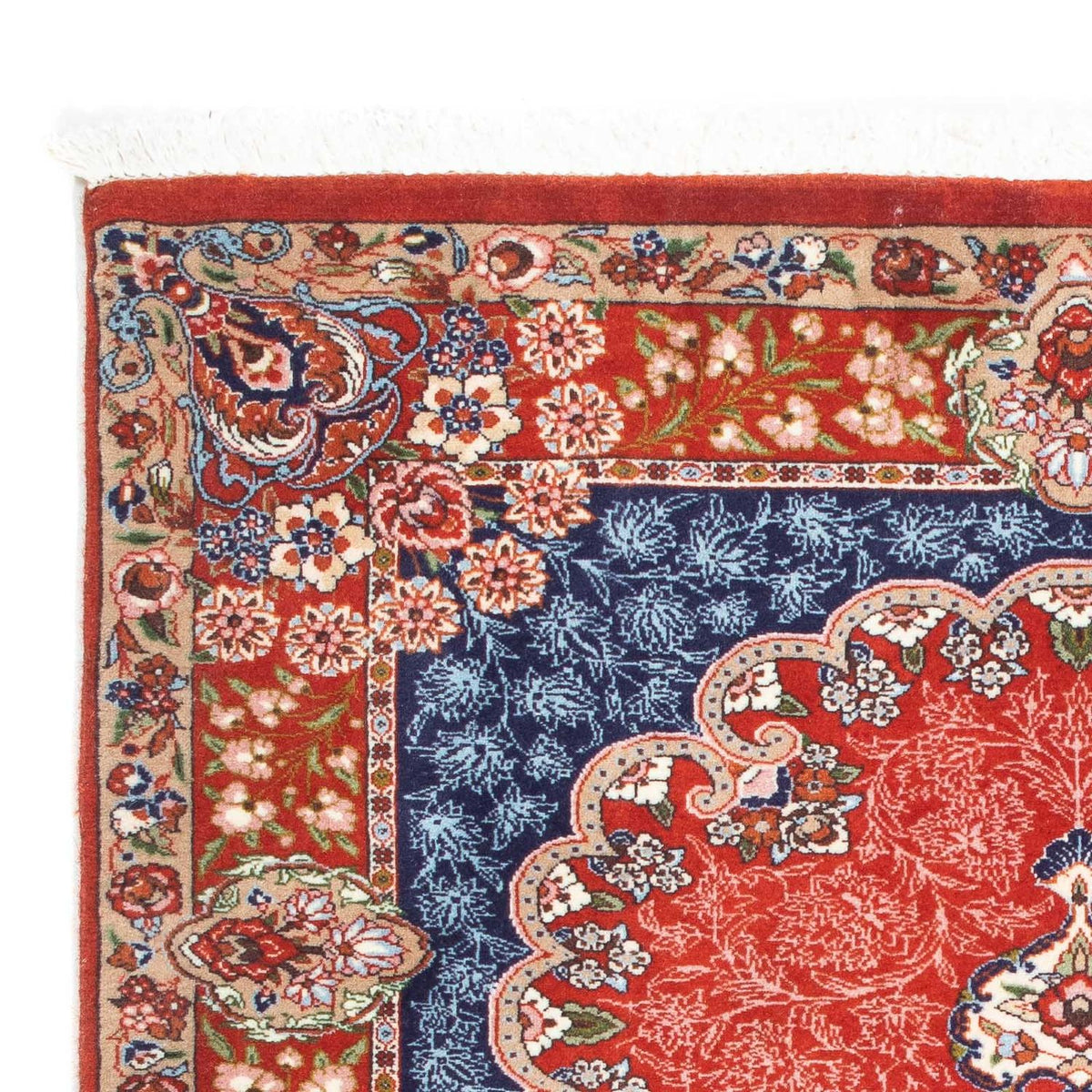 Tapis de Qom Tapis 93x111cm - Tapis persan