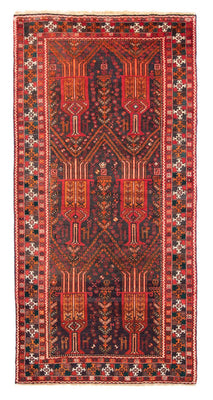 Tapis de couloir Tapis Belutsch - 239 x 111 cm - rouille