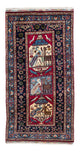 Tapis de couloir Tapis Belutsch - 200 x 107 cm - bleu foncé