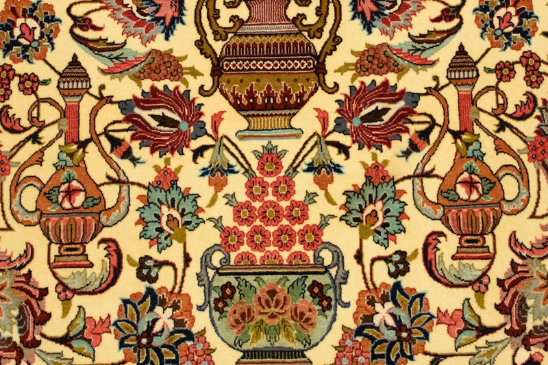 Tapis persan - Ghom - 170 x 104 cm - beige