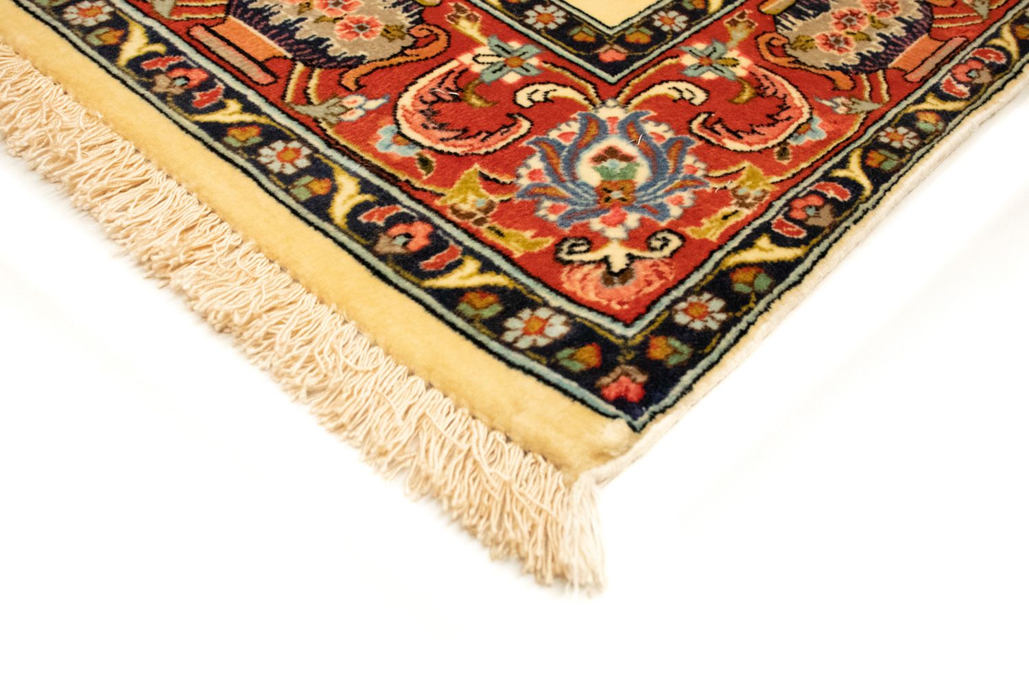 Tapis persan - Ghom - 170 x 104 cm - beige