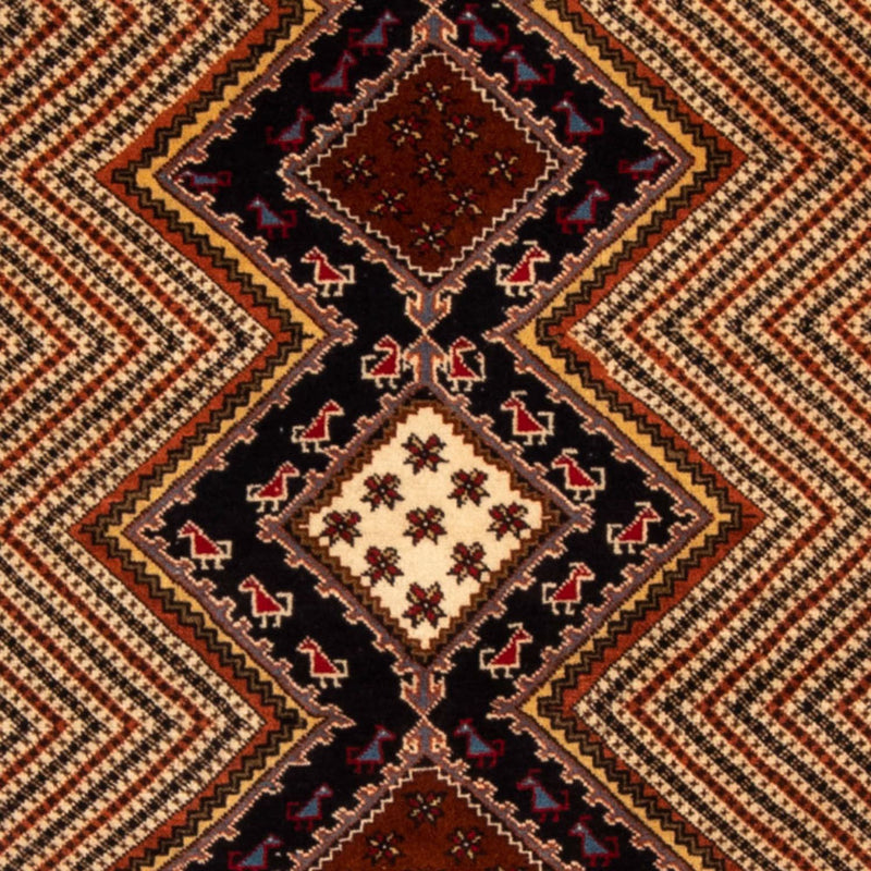 Tapis Belutsch - 156 x 120 cm - rouille