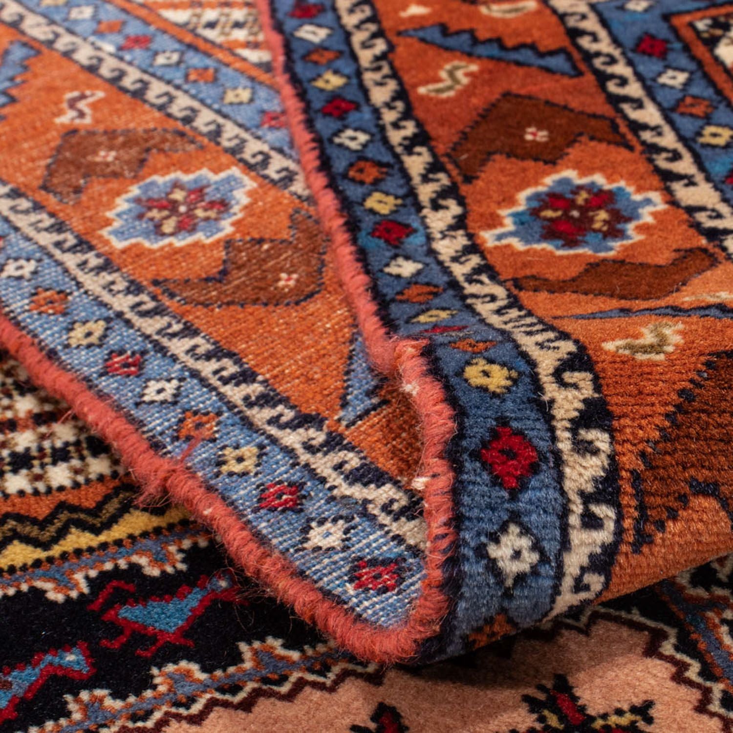 Tapis Belutsch - 156 x 120 cm - rouille
