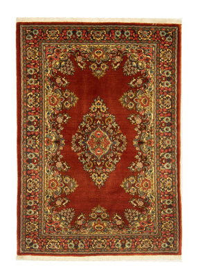 Tapis persan - Ghom - 144 x 100 cm - rouille