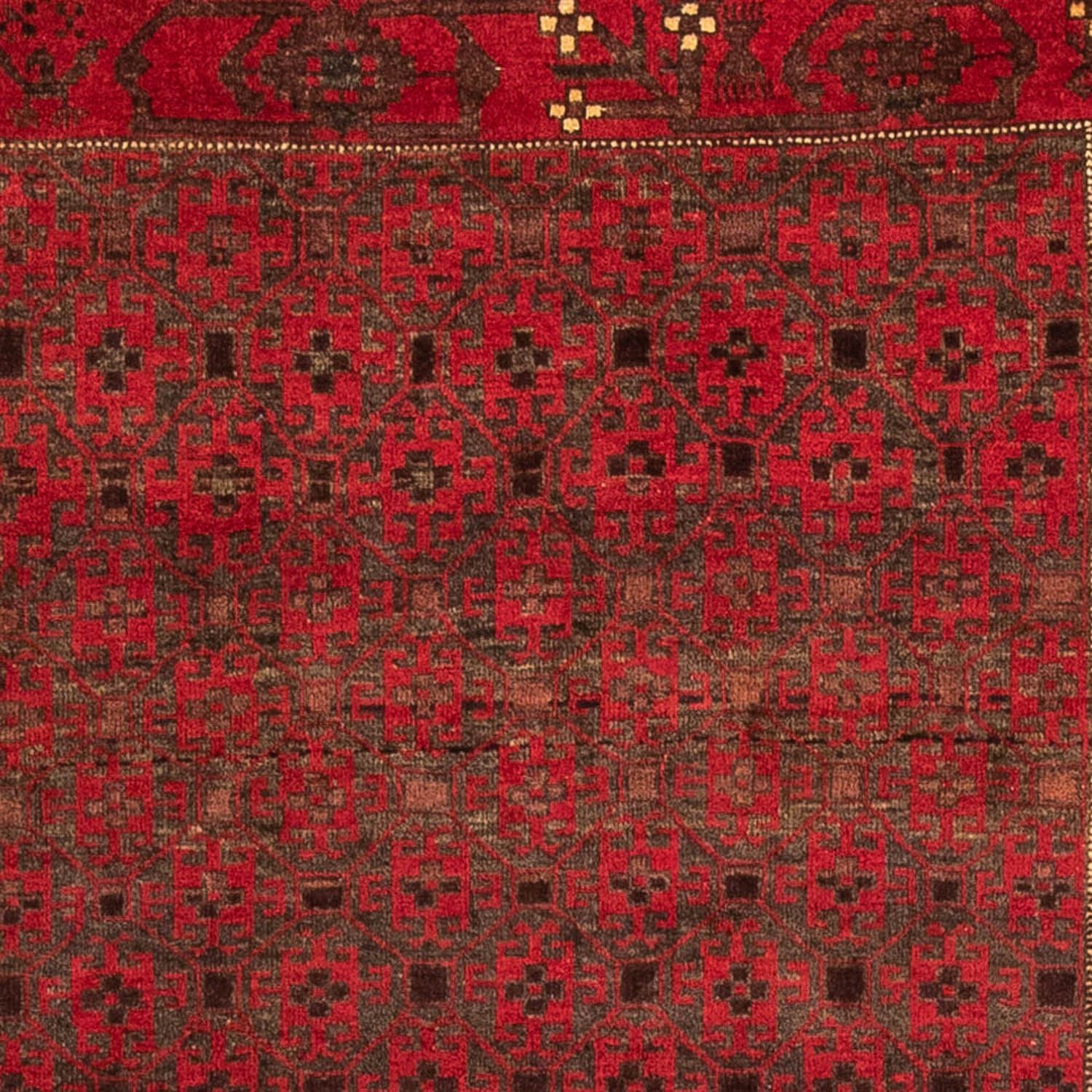 Tapis de couloir Tapis Belutsch - 195 x 108 cm - rouge