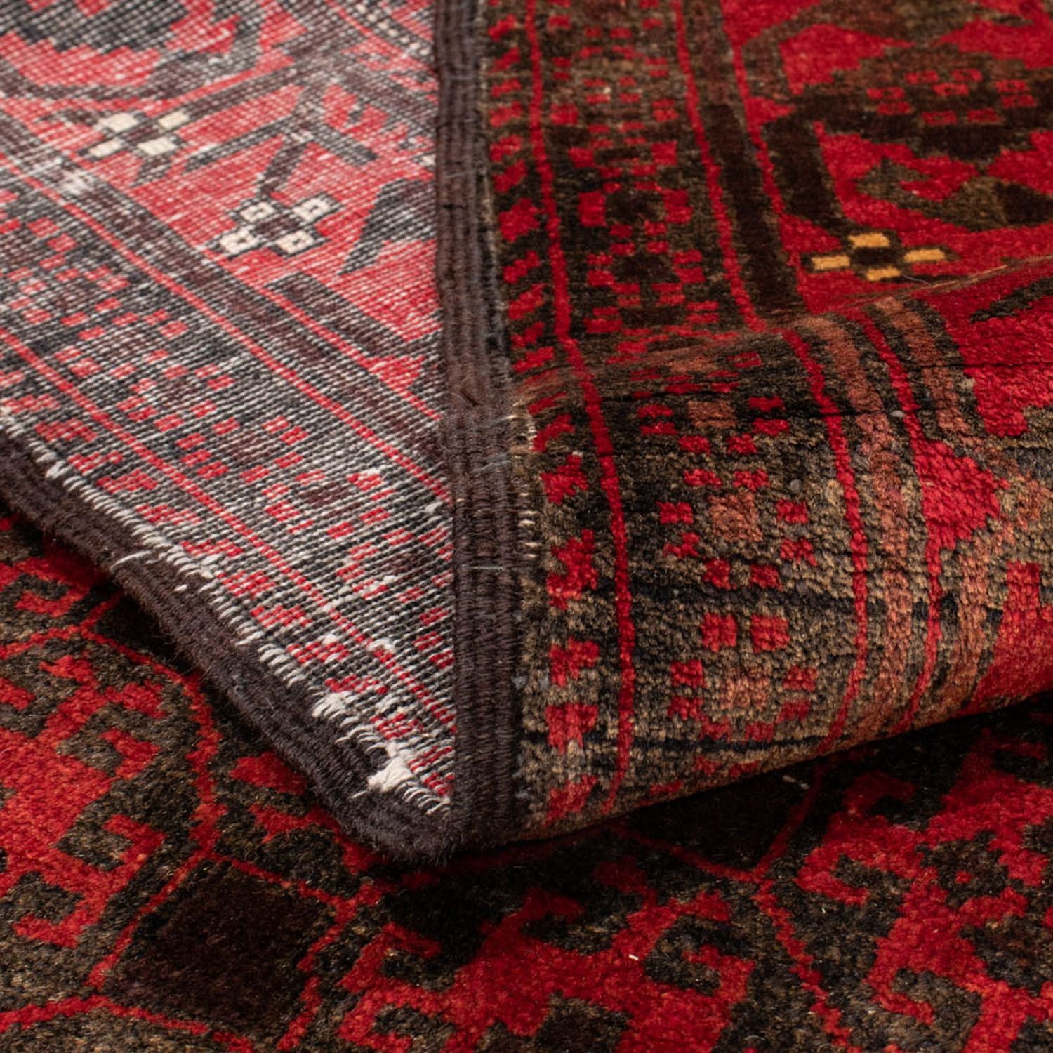 Tapis de couloir Tapis Belutsch - 195 x 108 cm - rouge