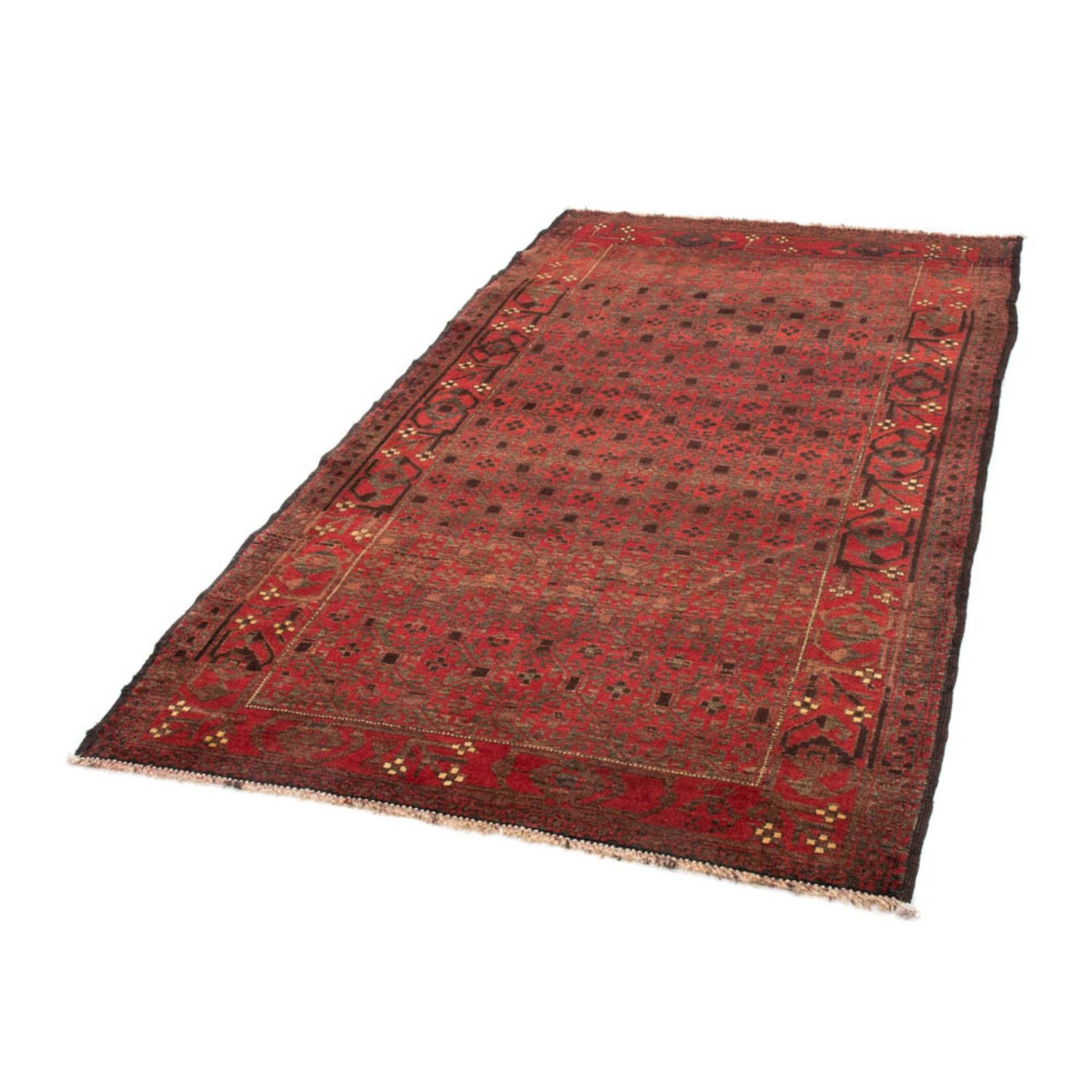 Tapis de couloir Tapis Belutsch - 195 x 108 cm - rouge