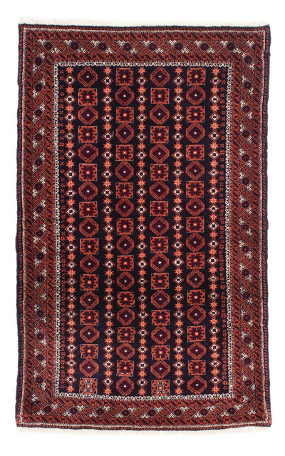 Tapis Belutsch 100x150cm - Tapis oriental - bleu foncé