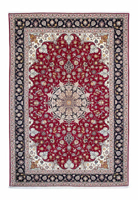 Tapis persan - Tabriz - Royal - 292 x 204 cm - rouge foncé