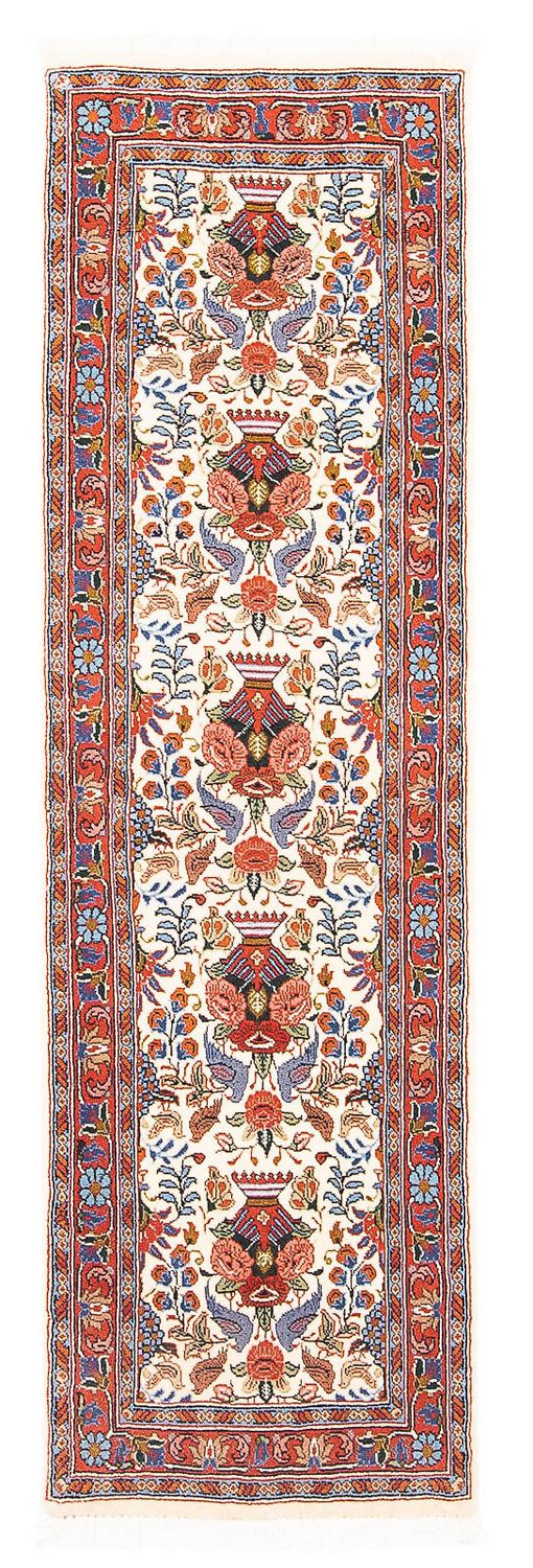 Tapis de couloir Tapis persan - Bidjar - 160 x 50 cm - beige